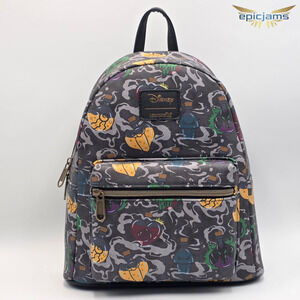 Loungefly Disney Villains Icons Mini Backpack New